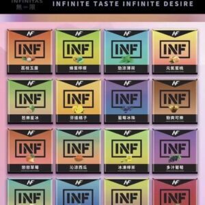 INF無限 透明一代煙彈 | 多口味單顆包裝 2ml | 通用一代主機